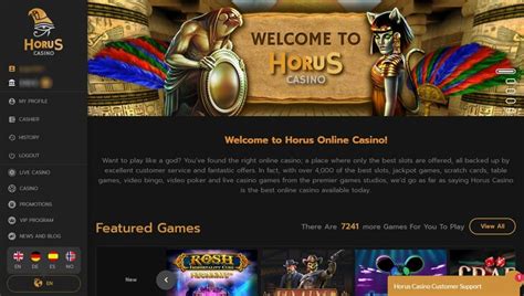 Казино horus скачать